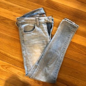 American Eagle Jeggings Skinny Jeans Size 4 Short